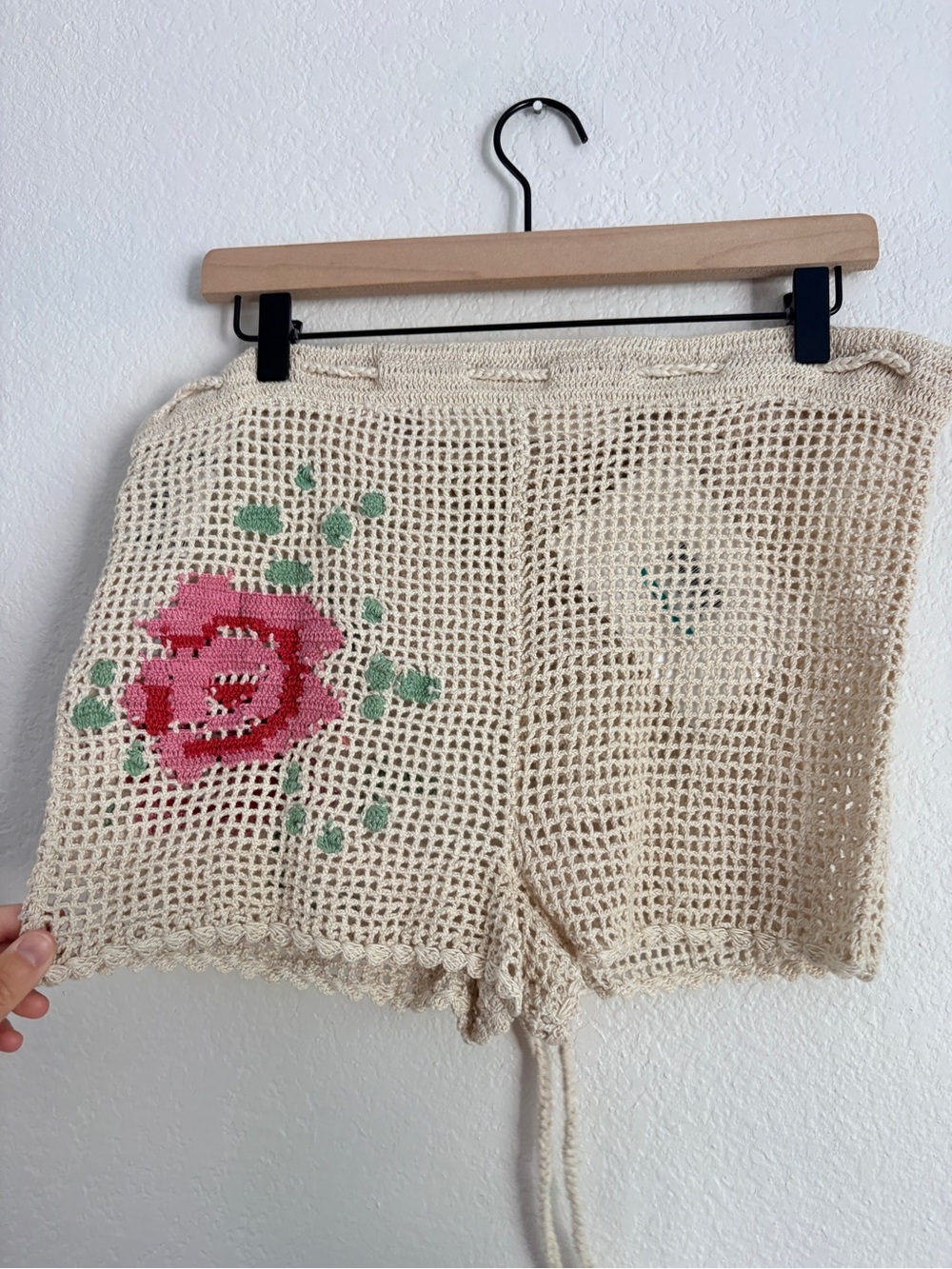 NEW Alix of Bohemia Salem Crochet Shorts Bohemian Festival Coastal - Picture 12 of 12